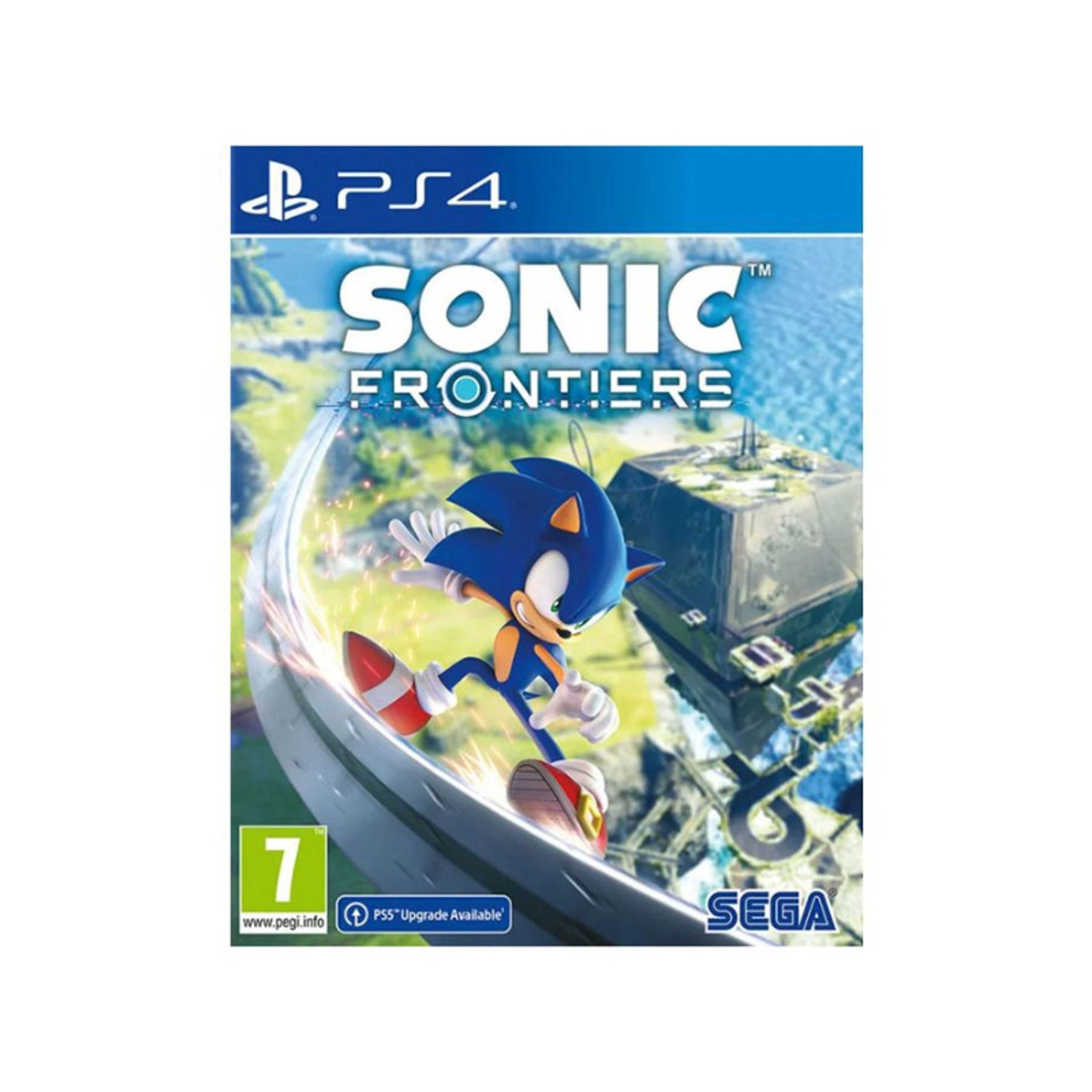 PS4 Sonic Frontiers PEGI - PS4/PS5 - Product Main Image